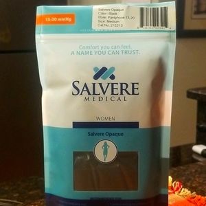 Salvere compression Black Pantyhose